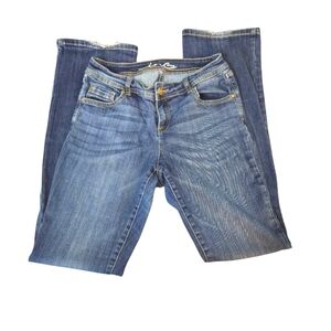 🌼3 for $15🦋 INC Denim Bootcut Midrise Ditressed Ankle Light Blue Size‎ 4